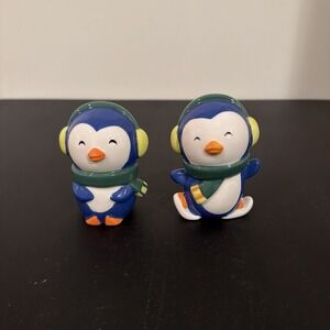 Target 2013 Ceramic Penguin Salt & Pepper Shakers Winter Novelty Set INV040s